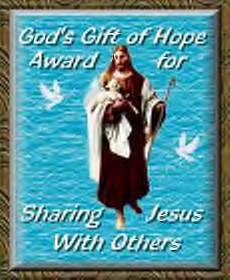 God's Gift Of Hope Award