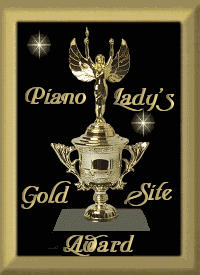 Piano Lady Nancy's Award